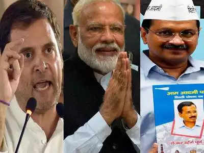 Delhi to witness triangular contest between BJP, AAP, Congress tomorrow