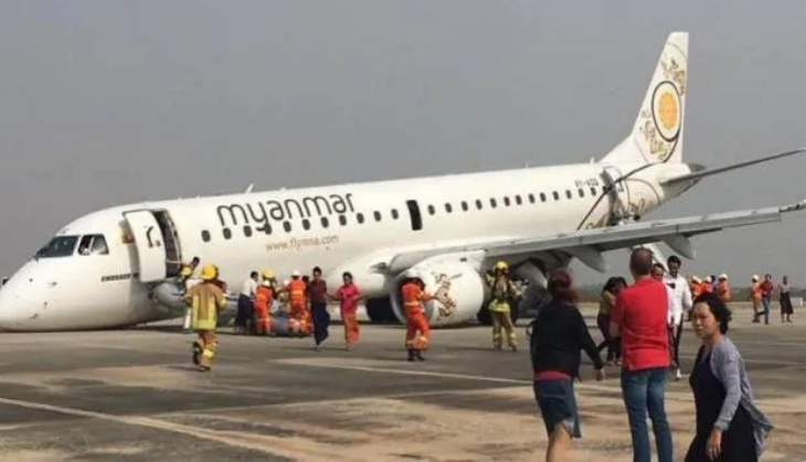 Plane landing