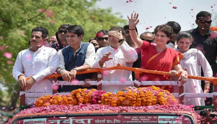 Rehan Vadra with Priyanka and Rahul
