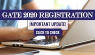 GATE 2020 Registration: Important update about next year Engineering entrance exam; read details