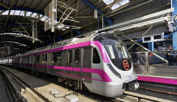 Delhi: Day after dust storm, services affected on metro's Magenta Line