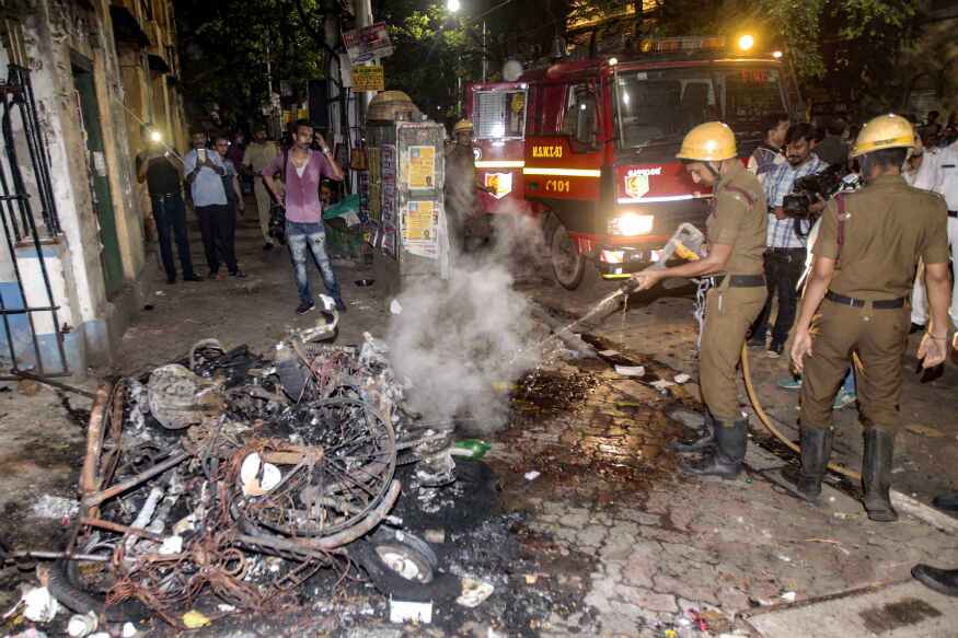 Violence at Amit Shah’s rally in Kolkata sparks war of words, BJP moves to poll body