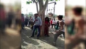 Madhya Pradesh: Man, cousin sisters tied to tree and thrashed in Dhar district, 5 held