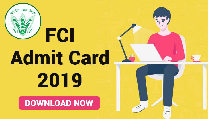 FCI Admit Card 2019: Download your hall tickets for various posts exams; here’s how
