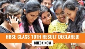 HBSE 10th Result 2019: DECLARED! 3 students score 99.4%; girls outshine boys