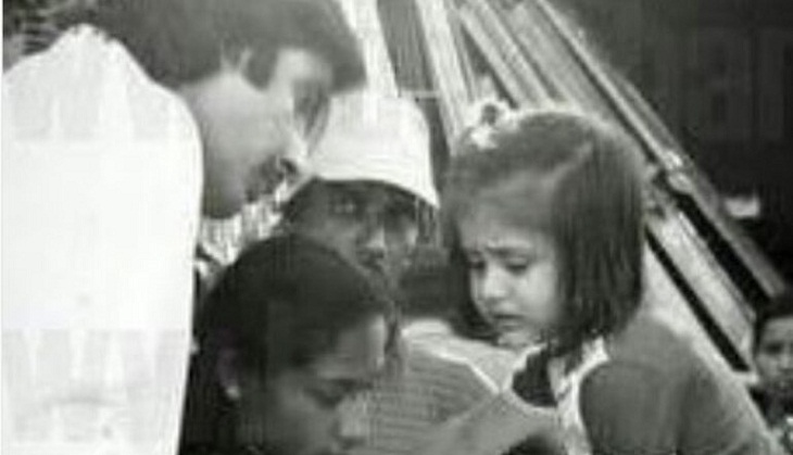 Amitabh Bachchan shares a throwback video of him applying medicine to baby Kareena Kapoor Khan on the sets of 'Pukar'