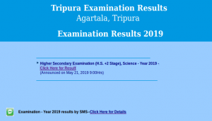 Tripura 12th Result 2019: Announced! TBSE declares Science stream results; check via SMS