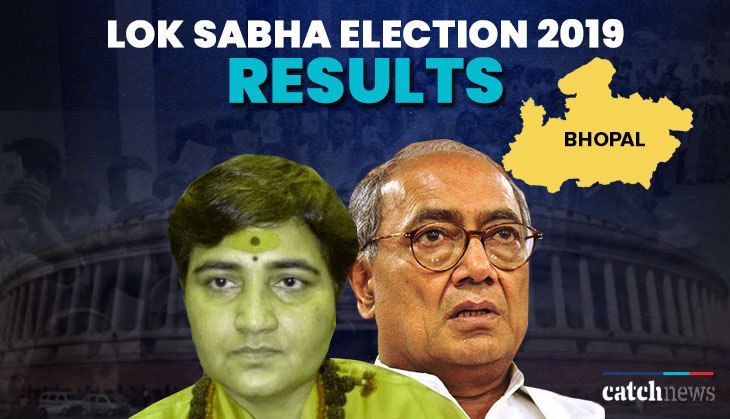 Pragya Thakur ahead of Digvijaya Singh in Bhopal; says, ‘Meri vijay me dharm ki vijay hogi’