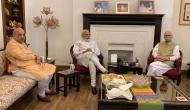 PM Modi, Amit Shah meet veteran leaders LK Advani, Murli Manohar Joshi day after poll victory