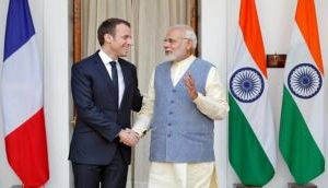 Emmanuel Macron congratulates PM Modi on poll win, pledges to work together on security