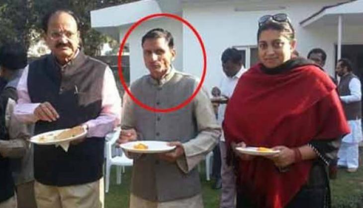 Smriti Irani and Surendra Singh