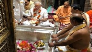 PM Modi in Varanasi for thanksgiving visit, offers prayers at Kashi Vishwanath temple