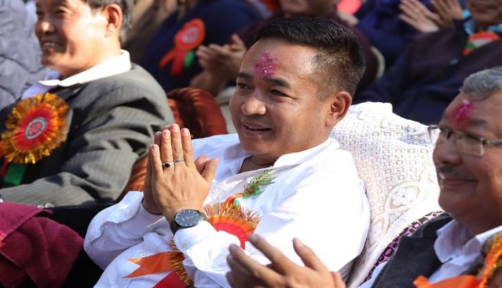 Sikkim: P S Golay takes oath as chief minister at Paljor Stadium