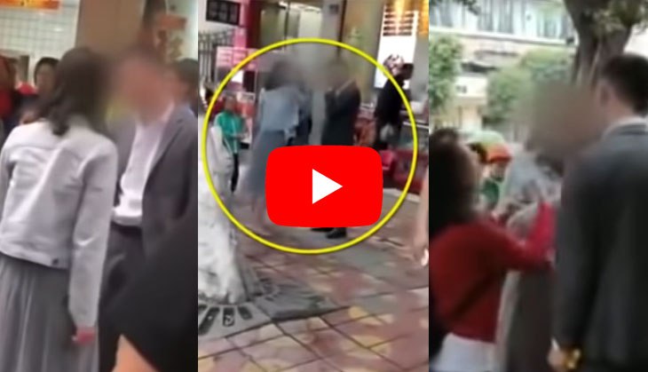 Oh no! Girlfriend slaps boyfriend 52 times publicly for not giving her gift; video goes viral