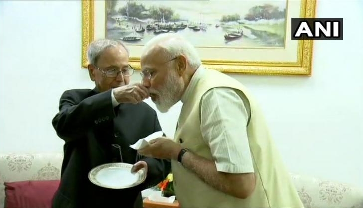 modi pranab