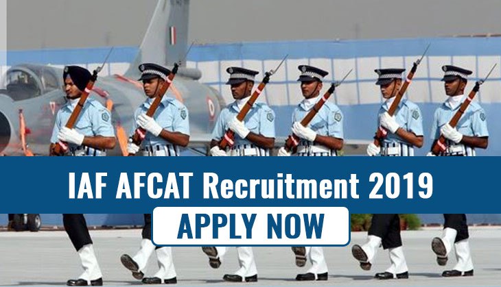 IAF AFCAT Recruitment 2019: Apply for Commissioned Officers posts; check eligibility criteria