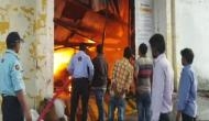 Delhi: Major fire breaks out at footwear factory in Keshav Puram