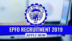 EPFO Recruitment 2019: Apply for 280 vacancies for the post of Assistant section officer; read details