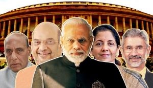 Top four ministers in Modi government