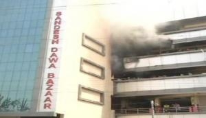 Nagpur: Fire breaks out in medical shop, engulfs 70 more shops; no causalties reported