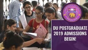 DU Postgraduate 2019 Admissions start! Check out easy steps to apply for PG programmes