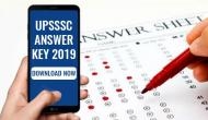 UPSSSC Answer Key 2019: Download Junior Assistant exam response sheet; here’s how