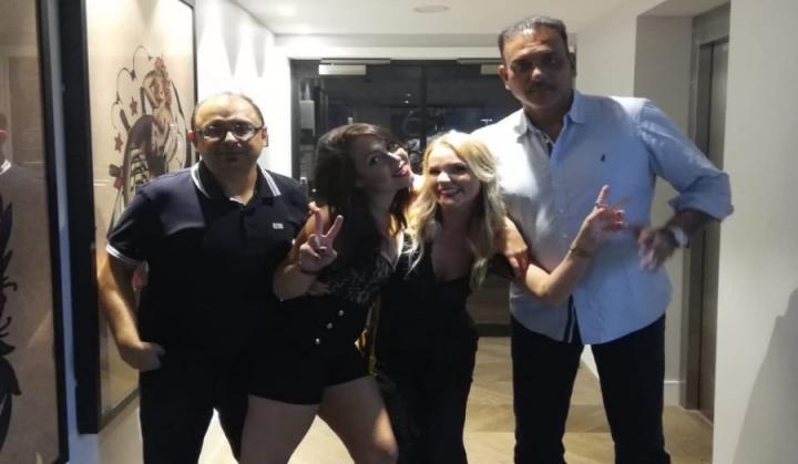 Ravi Shastri trolled over picture with two women ahead of World Cup clash; fans call him 'Playboy'
