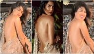 Priyanka Chopra brutally trolled for wearing saree without a blouse; Netizen wrote, 'Shame on u aunty'