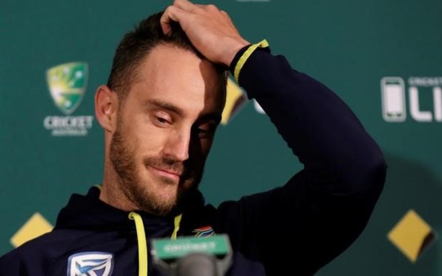 South Africa skipper Faf du Plessis misses his flight ahead of India clash