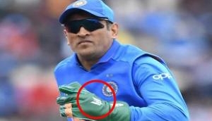 MS Dhoni in trouble for using Indian Army symbol on his gloves; ICC asks BCCI to remove it
