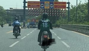 'Virat Kohli' spotted in Lahore wearing Pakistan World Cup kit