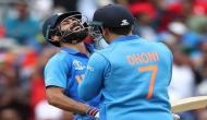 MS Dhoni's six is so hilarious even Virat Kohli can't stop laughing; see video
