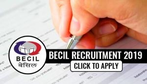 BECIL Recruitment 2019: Job Alert! Huge vacancies released for data entry operator; earn upto Rs 30,000
