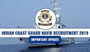 Indian Coast Guard Navik Recruitment 2019: Last date extends for registration; check important update