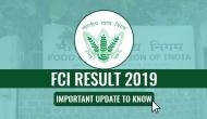 FCI Result 2019: Know the date of result announcement for 4103 vacancies exam