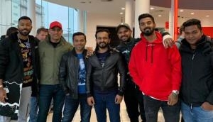 Team India goes on a movie date to watch Bharat; Salman Khan responds