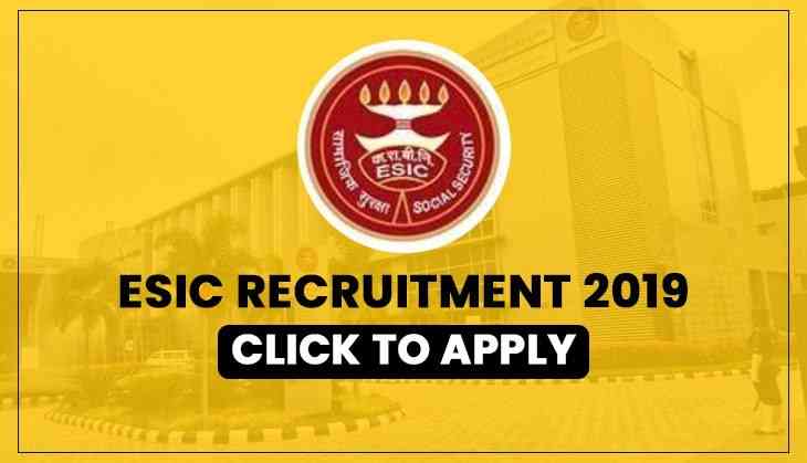 Image result for ESIC 28 JUNIOR RESIDENT JOBS RECRUITMENT 2019 APPLY ONLINE