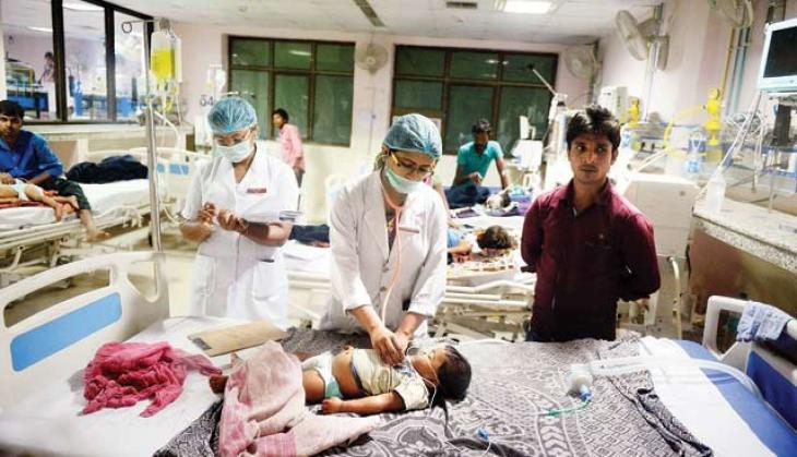 Bihar BJP leaders observe moment of silence over AES deaths