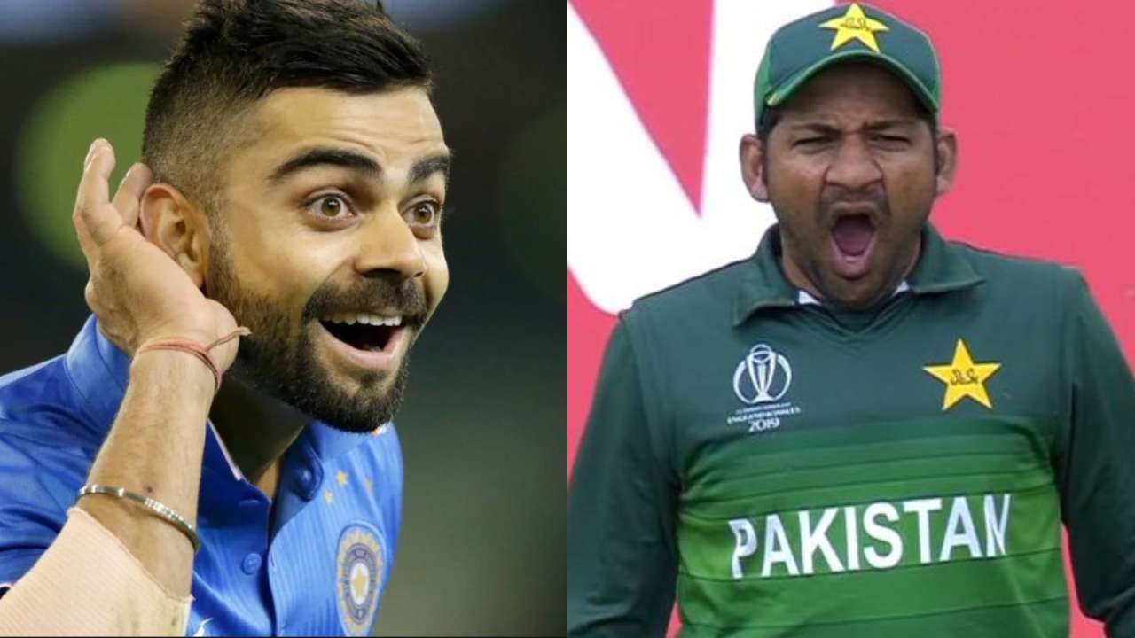 VIDEO: Virat Kohli mimics Pakistan captain Sarfraz Ahmed in between the match and it's too funny