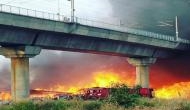 Delhi: Metro magenta line train services affected due to fire in Kalindi Kunj