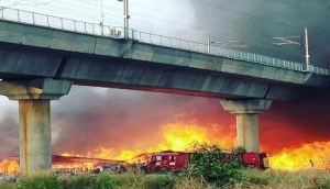 Delhi: Metro magenta line train services affected due to fire in Kalindi Kunj