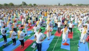 International Day of Yoga: Lakhs of people perform yoga 'asanas' in Punjab, Haryana to mark event