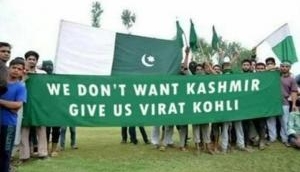 'We don't want Kashmir, give us Virat Kohli'-image goes viral after India-Pakistan match