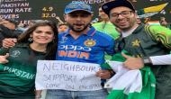 Indian fan wins Pakistan's heart after spotted cheering for men in green; see pics