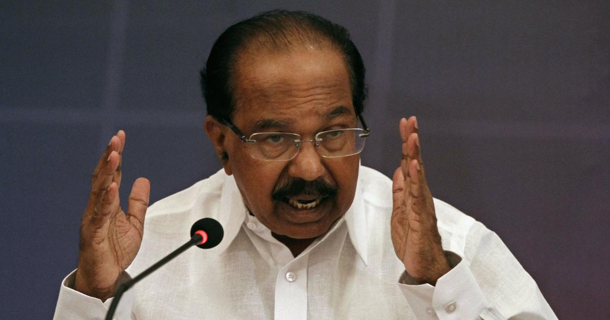 Veerappa Moily hits out at HD Kumaraswamy, says simply sitting after becoming CM doesn't work