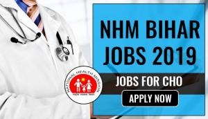 NHM Bihar Jobs 2019: Apply for 600 CHO posts; earn upto 25,000 per month