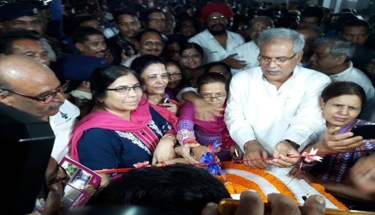 Chhattisgarh: Bhupesh Baghel inaugurates Shankar Nagar rail overbridge