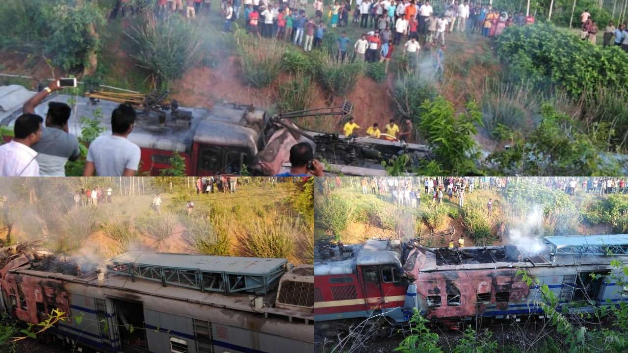 Odisha: Engine of Samaleshwari Express catches fire, 3 dead 