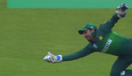 Watch: Pakistan captain silences his critics after taking this amazing one-handed flying catch