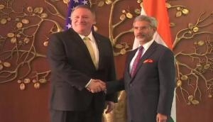 S Jaishankar, Mike Pompeo hold talks to strengthen Indo-US strategic partnership